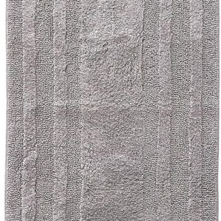 Eddie Bauer - Bathroom Rug Runner, Soft Tufted Cotton Bath Essentials, Absorbent & Quick Dry (Logan Chrome Grey, 60" x 22")